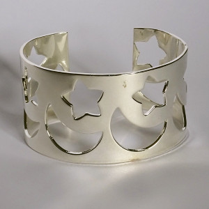 Brcelet manchette ouvert constellations 2