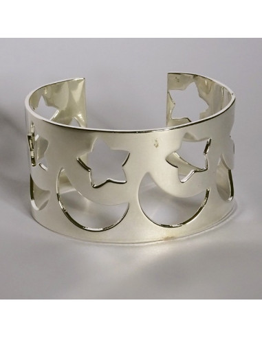 Brcelet manchette ouvert constellations
