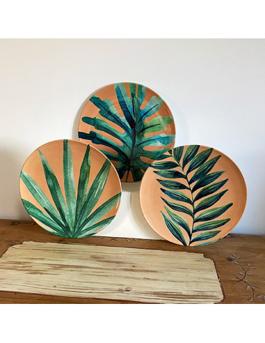 Assiettes murales décoratives en métal